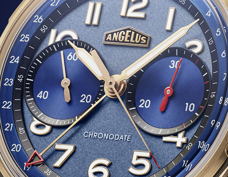 CHRONODATE GOLD — Angelus Watches