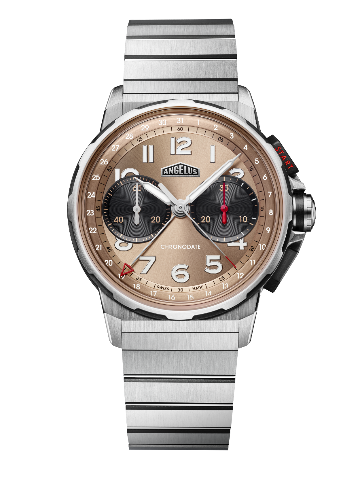 CHRONODATE TITANIUM MOKA
