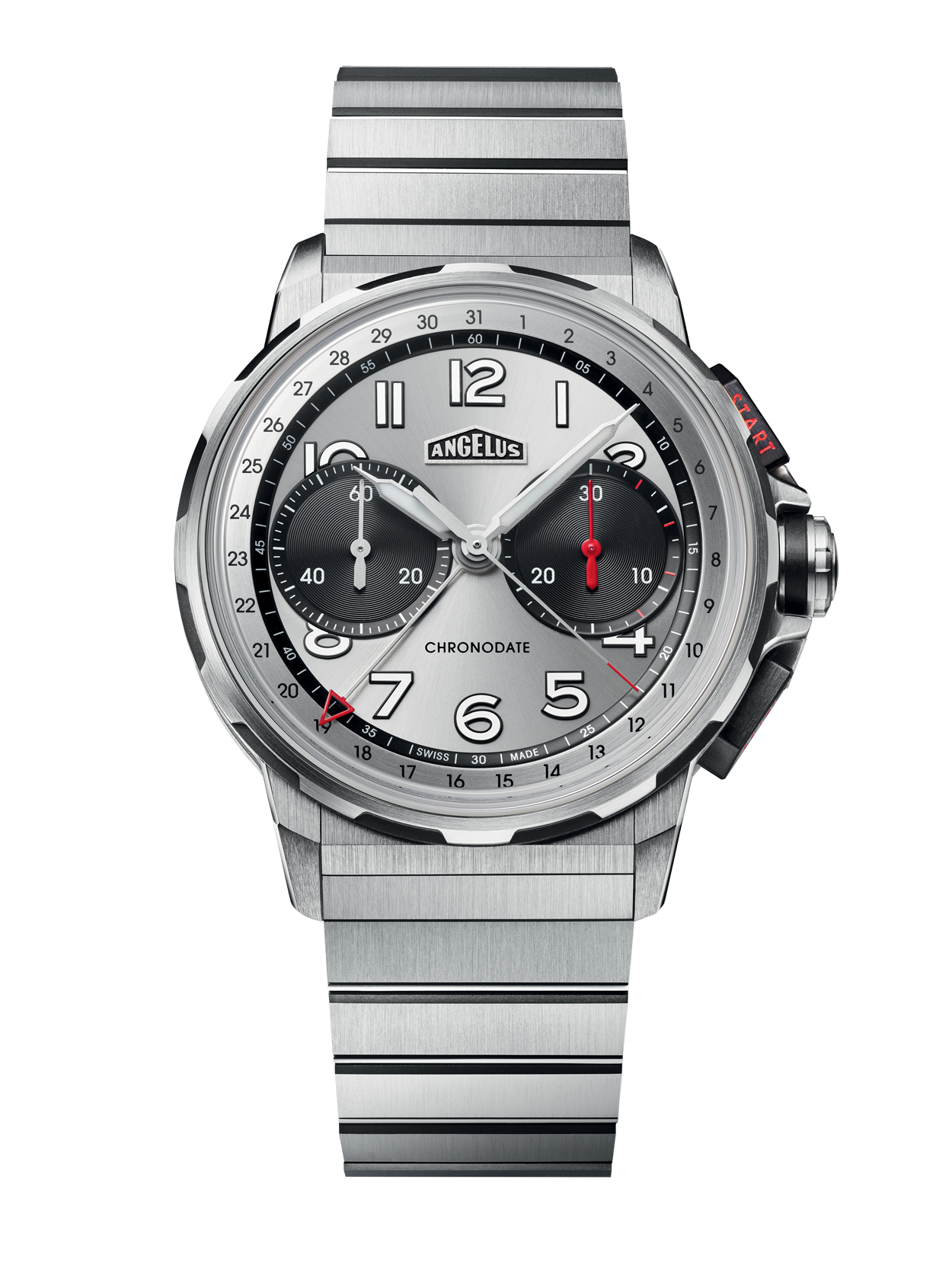 CHRONODATE TITANIUM MAGNETIC SILVER