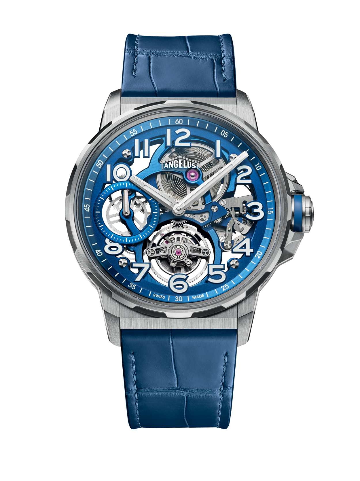 FLYING TOURBILLON TITANIUM BLUE